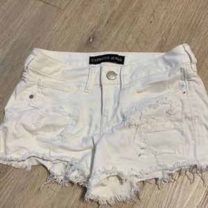 Express Distressed Shorts